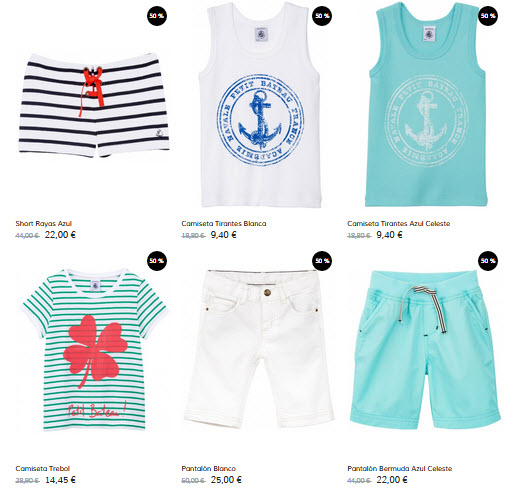 petit bateau precios