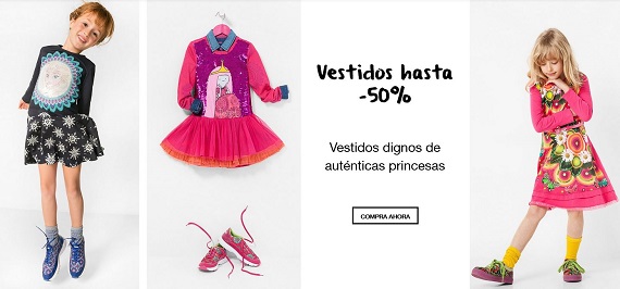 Rebajas Desigual Kids online: ropa, vestidos, chaquetas accesorios