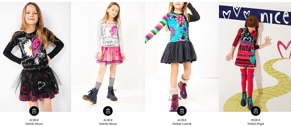 Desigual kids vestidos