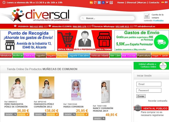 muñecas comunion toysrus