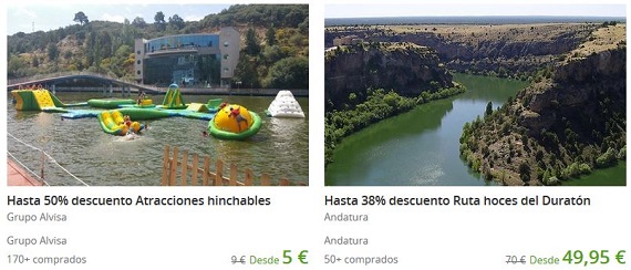 Ofertas de ocio con niños verano