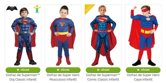 don disfraz disfraces superhéroes