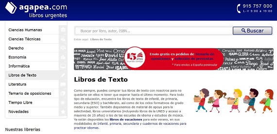 libros de texto urgentes