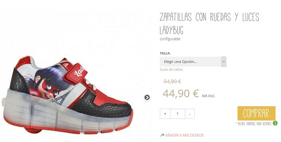 deportivas con ruedas online